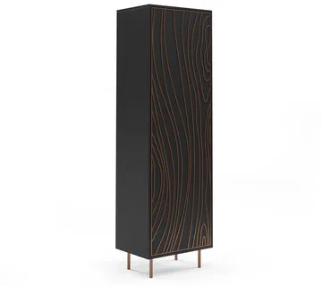 Vitrina Tivaro 200x60cm, Materijal: Laminirana ploča - cover