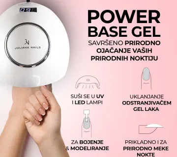 Power Base Gel Shimmer Natural - cover