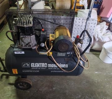 Kompresor ELEKTRO maschinen 2,2kW motor trofazni - u dobrom stanju - cover