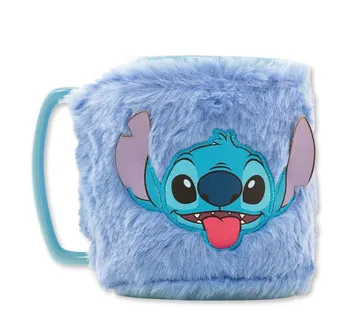Lilo & Stitch (Stitch Face) Fuzzy Mug, 440 ml - cover
