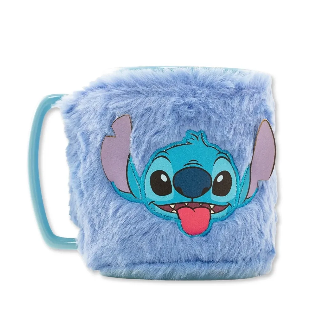 Lilo & Stitch (Stitch Face) Fuzzy Mug, 440 ml - cover
