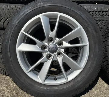 AUDI SET 5X112 16" GUME ZIMSKE DUNLOP 205/60R16 / 4 KOMADA - cover