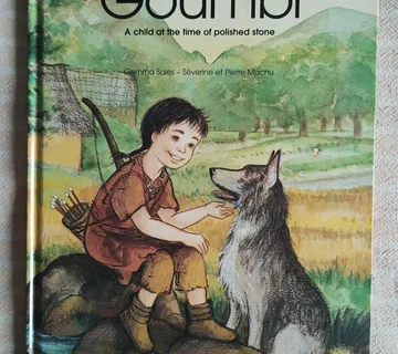 GOUMBI A CHILD AT THE TIME OF POLISHED STONE engleski jezik - cover