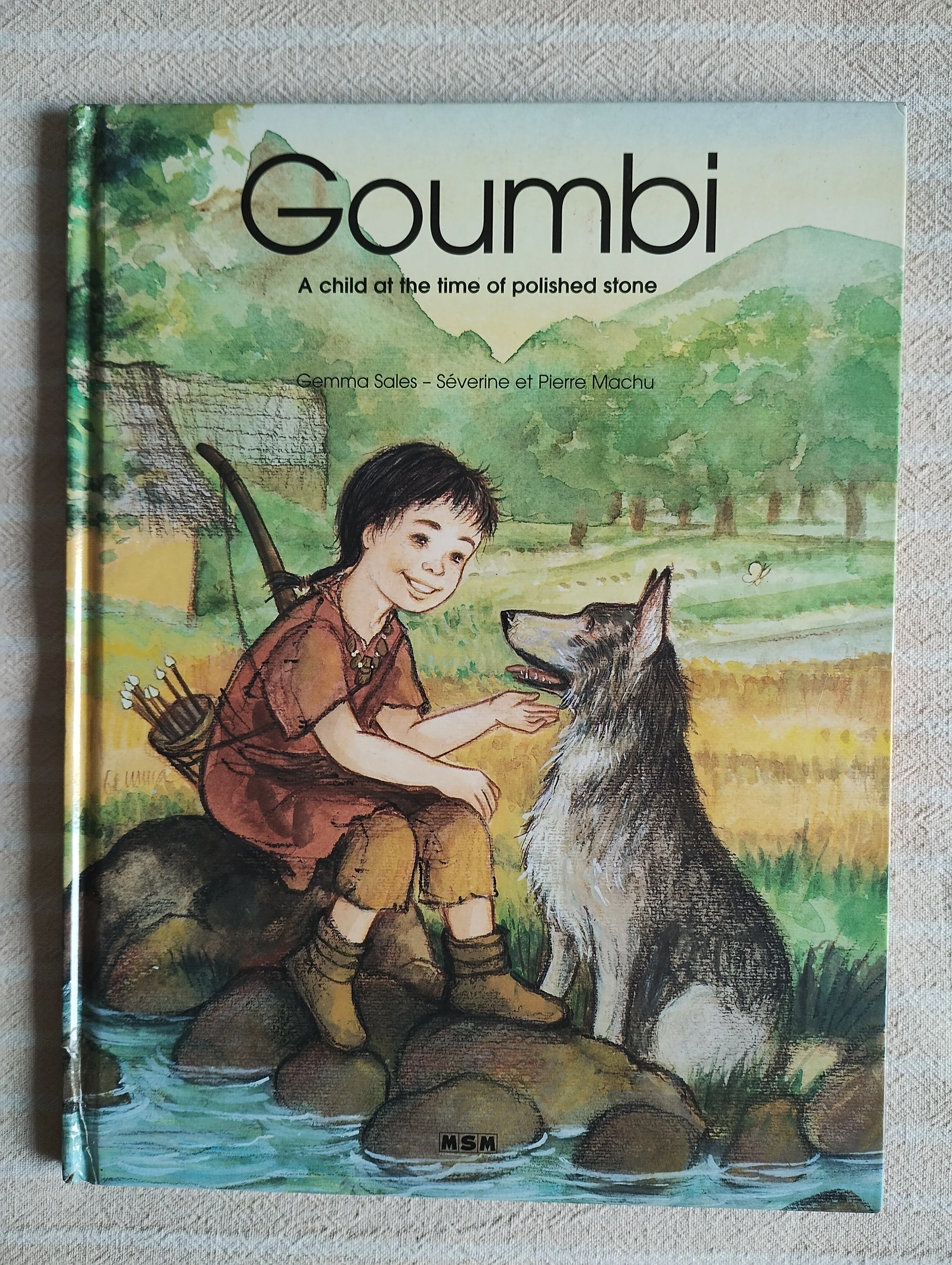 GOUMBI A CHILD AT THE TIME OF POLISHED STONE engleski jezik - cover