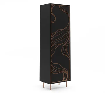 Vitrina Maris 200x60cm, Materijal: Laminirana ploča - cover