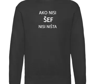 Pulover ako nisi šef - cover