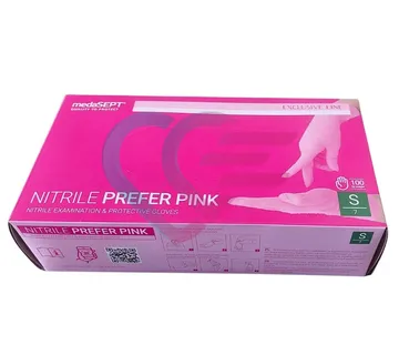 RUKAVICE NITRIL, PINK, S - cover