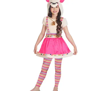 Kostim za djevojčice Ljama - cover