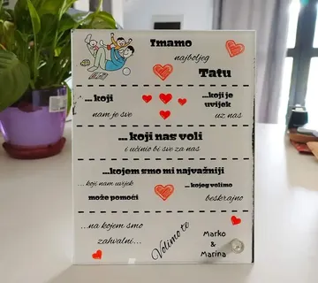 Personalizirano foto staklo - cover