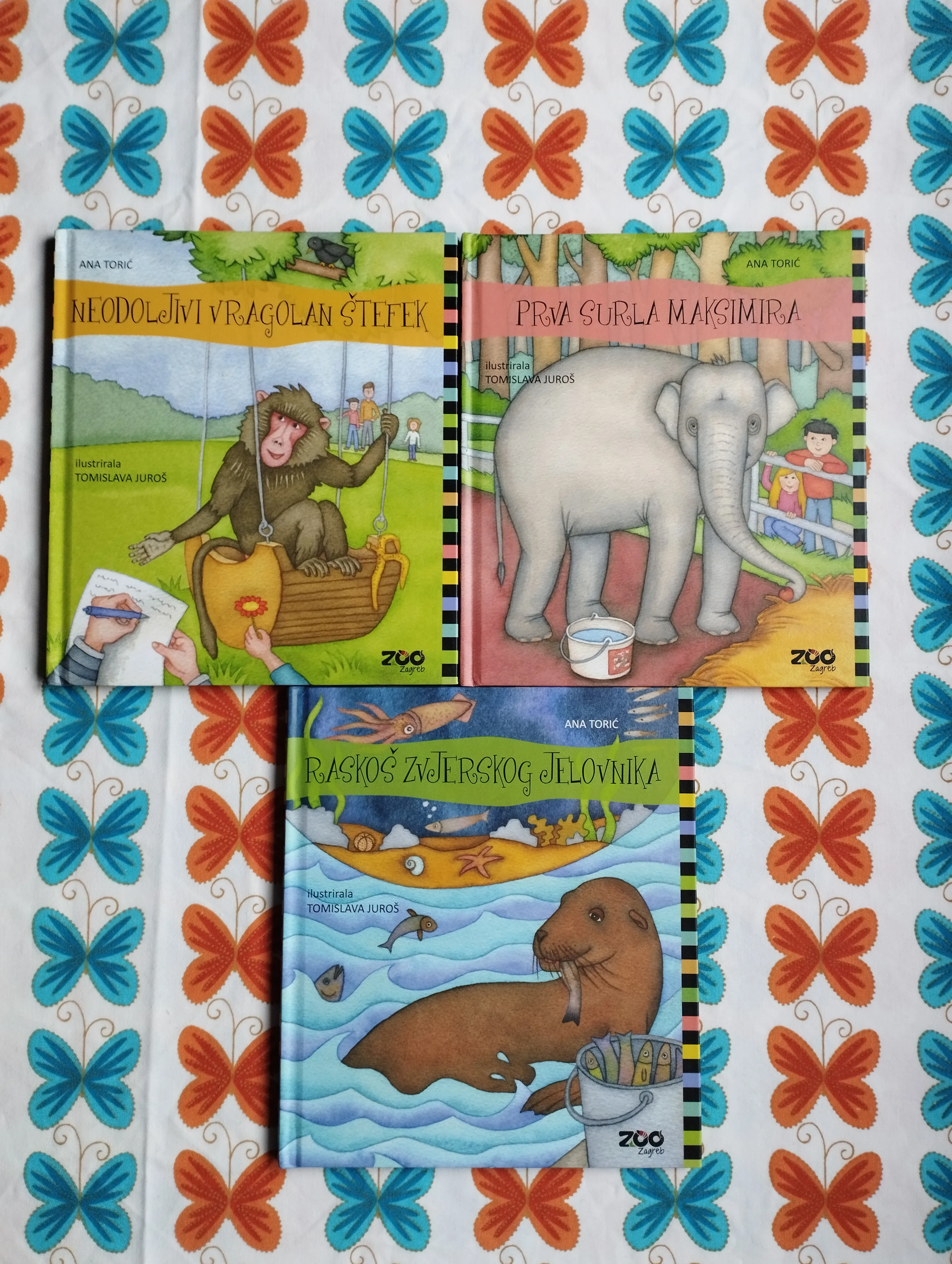 Ana Torić - Biblijoteka mali Zoo 1,2,3 lot - cover
