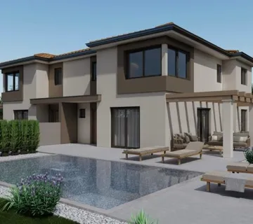 KAŠTELIR-VILA SA BAZENOM U IZGRADNJI (prodaja) - cover