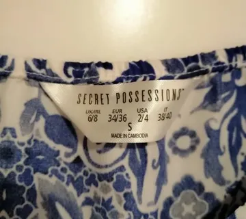 Nova majica na bretele "Secret Possesions" - cover