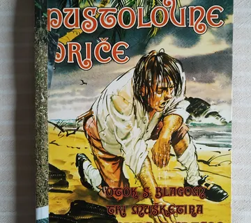 PUSTOLOVNE PRIČE OTOK S BLAGOM TRI MUŠKETIRA ROBINSON CRUSOE 1976 - cover