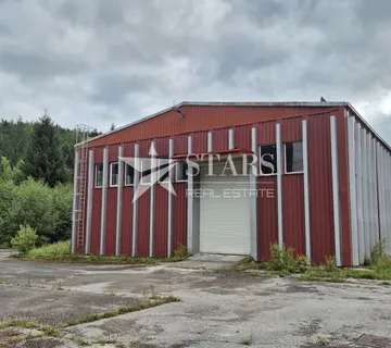 Gorski kotar, Tršće - industrijska hala s velikim zemljištem - cover