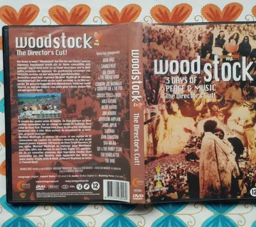 Woodstock - 3 Days of Peace & Music - The Directors Cut!  DVD - cover