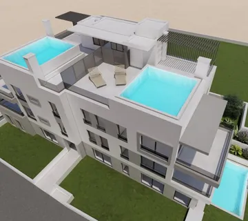 Komforan 2-soban stan 89,07 m2 sa vlastitim bazenom 11,90 m2, Okrug G - cover