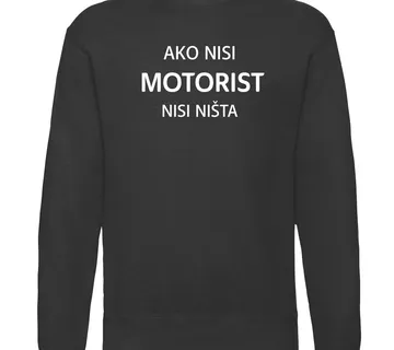 Pulover ako nisi motorista - cover