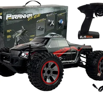 Off-Road Remote Controlled Red 1:10 ENOZE 9200E 40 km/h  - cover