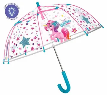Kišobran Jednorog prozirni 42cm - cover