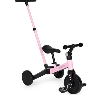 Ecotoys bicikl 2 u 1 rozi - cover