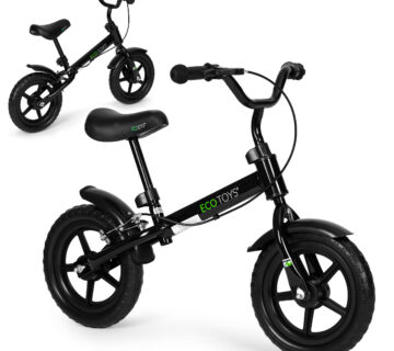 ecotoys dječja guralica bez pedala - crni - cover