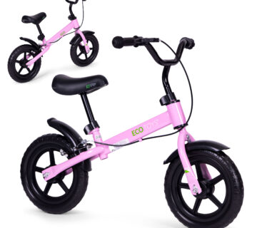 ecotoys dječji bicikl guralica bez pedala - rozi - cover