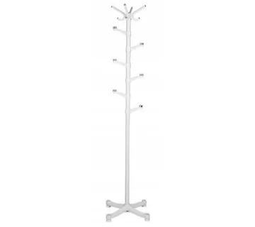 ModernHome vješalica za kapute 4+6 kraka bijeli - cover