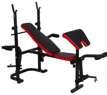 ModernHome klupa za vježbanje sa šipkom - cover