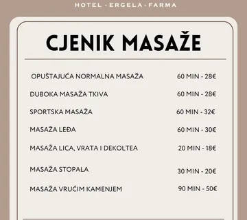 Hotel Višnjica - masaža lica, vrata i dekoltea 20 min - Nova Cabuna, Cabuna, Suhopolje