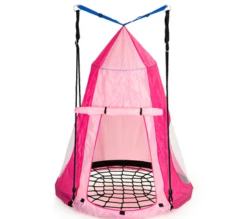 Šator dodatak ljuljački EcoToys roza - cover