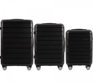 WINGS DQ181-03 set 3 kofera (l, m, s) crni - cover