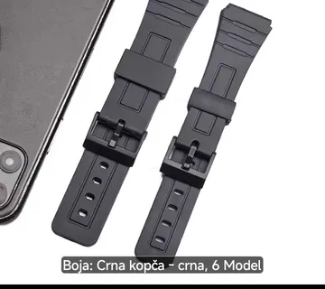 Remen za sat 22 mm silikonski ojačan - Slavonski Brod