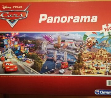 panorama puzzle Disney Pixar - CARS (dob 7+), 160 dijelova - cover