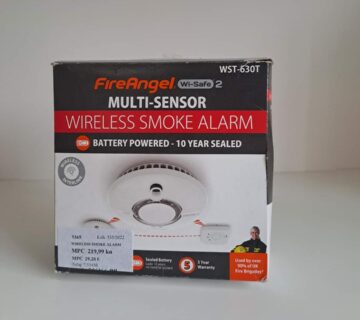 WIRELESS SMOKE ALARM - cover