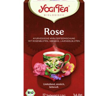 Yogi Tea Rose Tao Tea s ružom 17 x 1,8 g - cover