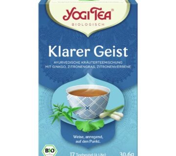 Yogi Tea Yogi čaj Ginkgo Klarer Geist 17 x 1,8 g - cover