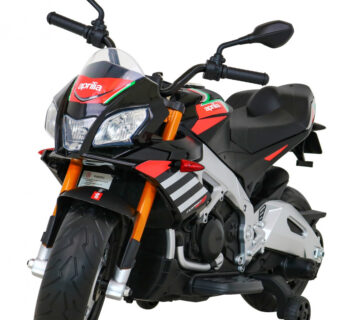Licencirani motor na akumulator Aprilia Tuono V4 - crni - cover