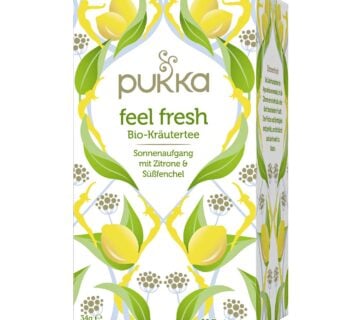 PUKKA Herbs Ajurvedski organski čaj FEEL FRESH s kardamomom, anisom i limunom 20 kom - cover