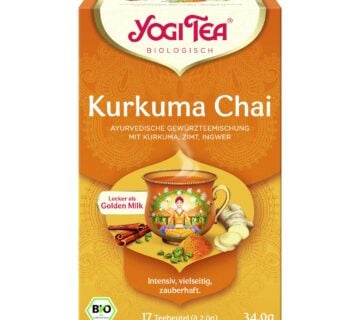 Yogi Tea Kurkuma Chai Turmeric Tea 17 x 2 g - cover