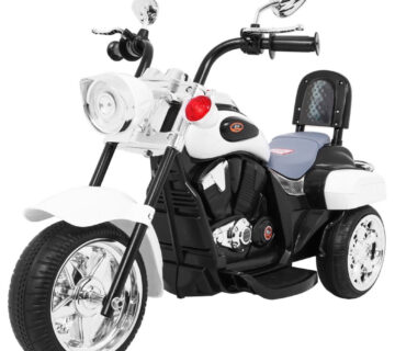 Motor na akumulator NightBike Chopper - bijeli - cover