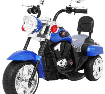 Motor na akumulator NightBike Chopper - plavi - cover