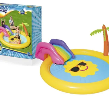 Bestway 53071 dječji bazen s toboganom 237x201x104cm - cover