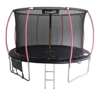 LEAN Sport Max trampolin crno-ružičasti 16ft - cover