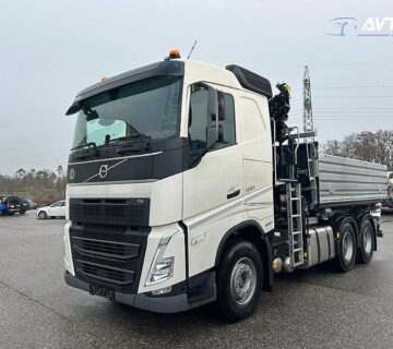 Volvo FH500 - 3 STRANE KIPPER HIAB ili Palfinger - cover