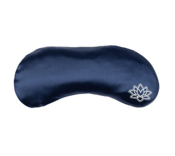 Bodhi Yoga Bodhi svileni meditacijski jastuk za oči s lavandom 24 cm Boja: tamno plava - cover