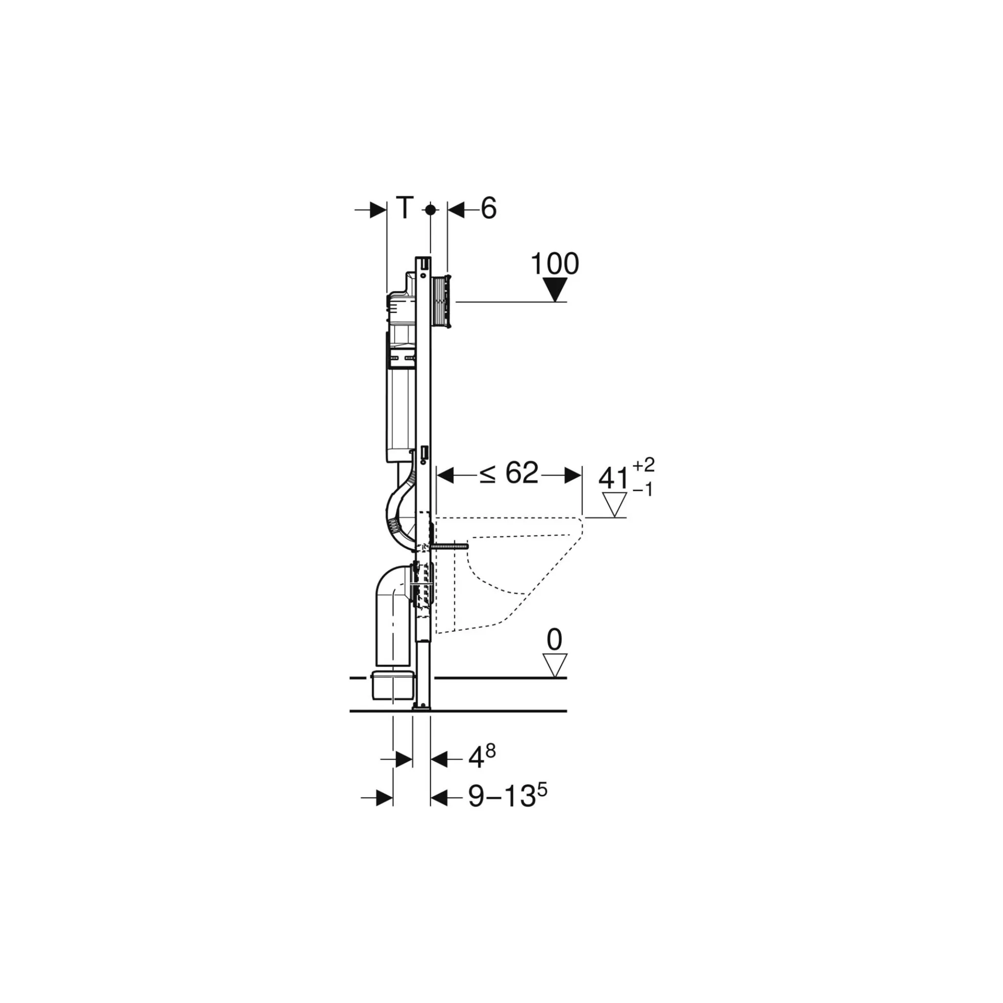 GEBERIT Duofix el. 112cm SIGMA - cover