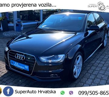 Audi A4 Lim. Aut. S-Line 190 KS, TEM+GR SJED+NAVI - cover