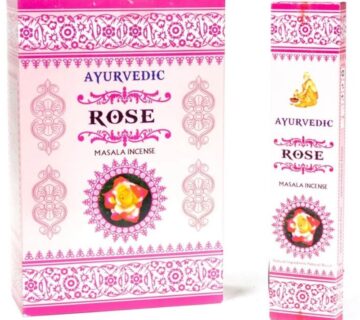 Flexity Ayurvedic Rose masala mirisni štapići 15 g - cover