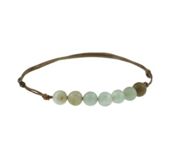 Flexity jednostavna Amazonite narukvica na žici od 6 mm - cover