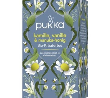 PUKKA Herbs Ajurvedski organski biljni čaj Kamilica, vanilija,med  20 kom - cover